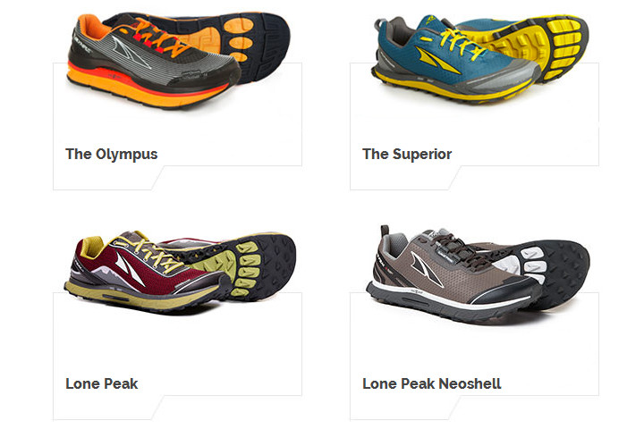 chaussures altra trail