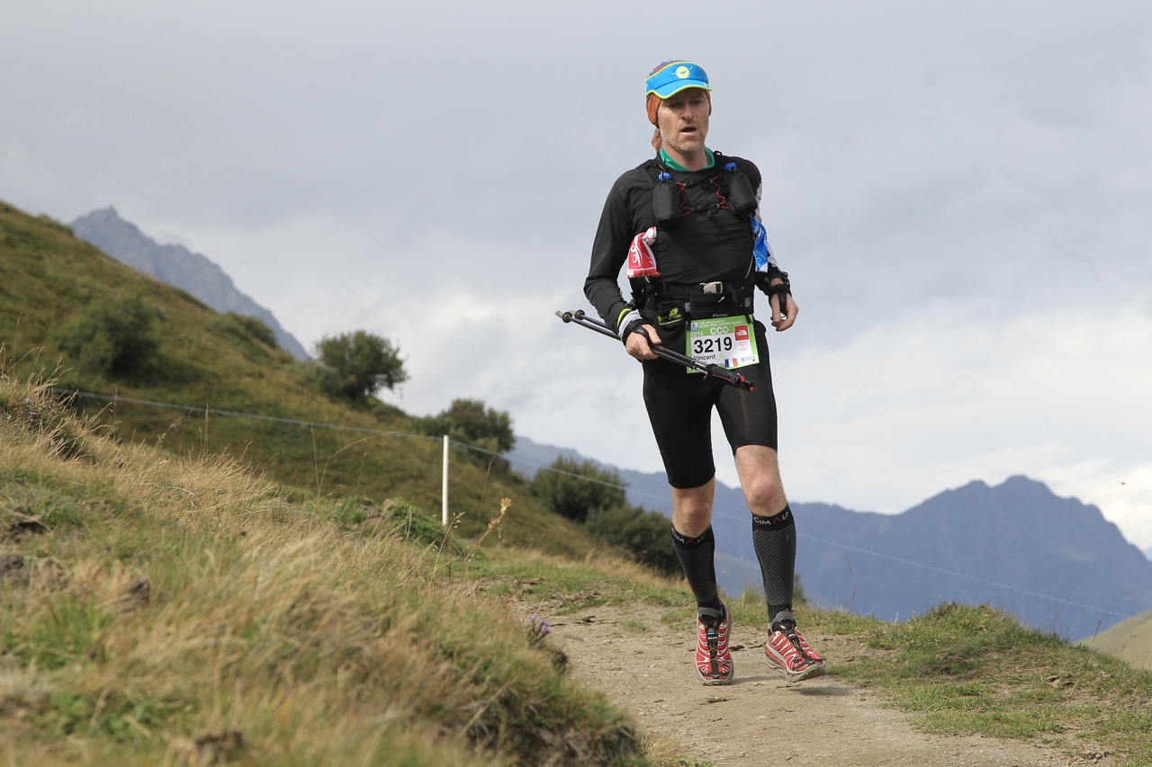 La descente du Grand Col Ferret vers La Fouly