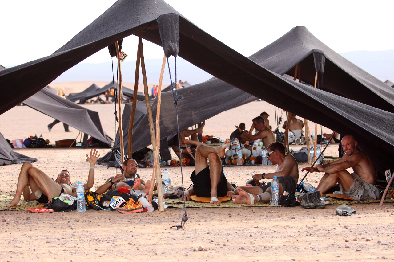 Le bivouac du Marathon des sables