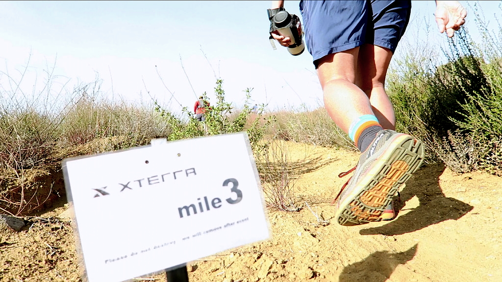 Altra sur le Boney Mountain Run