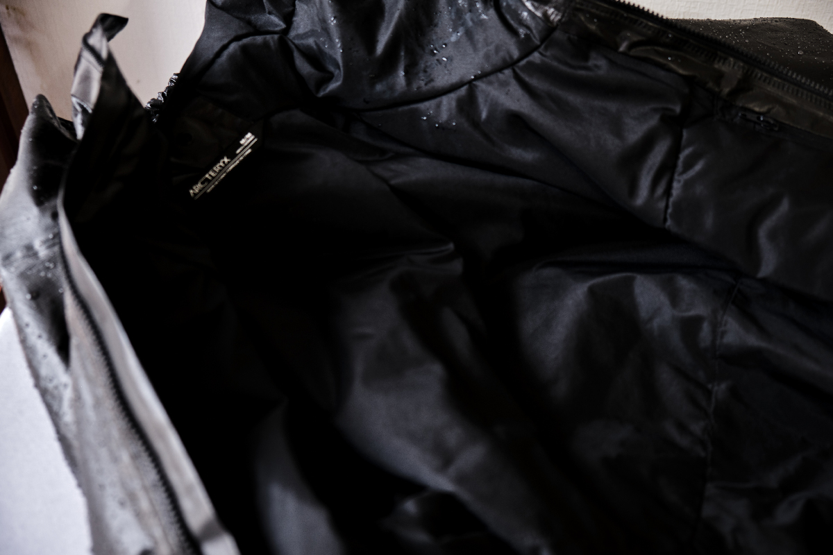 arcteryx norvan sl insulated interieur