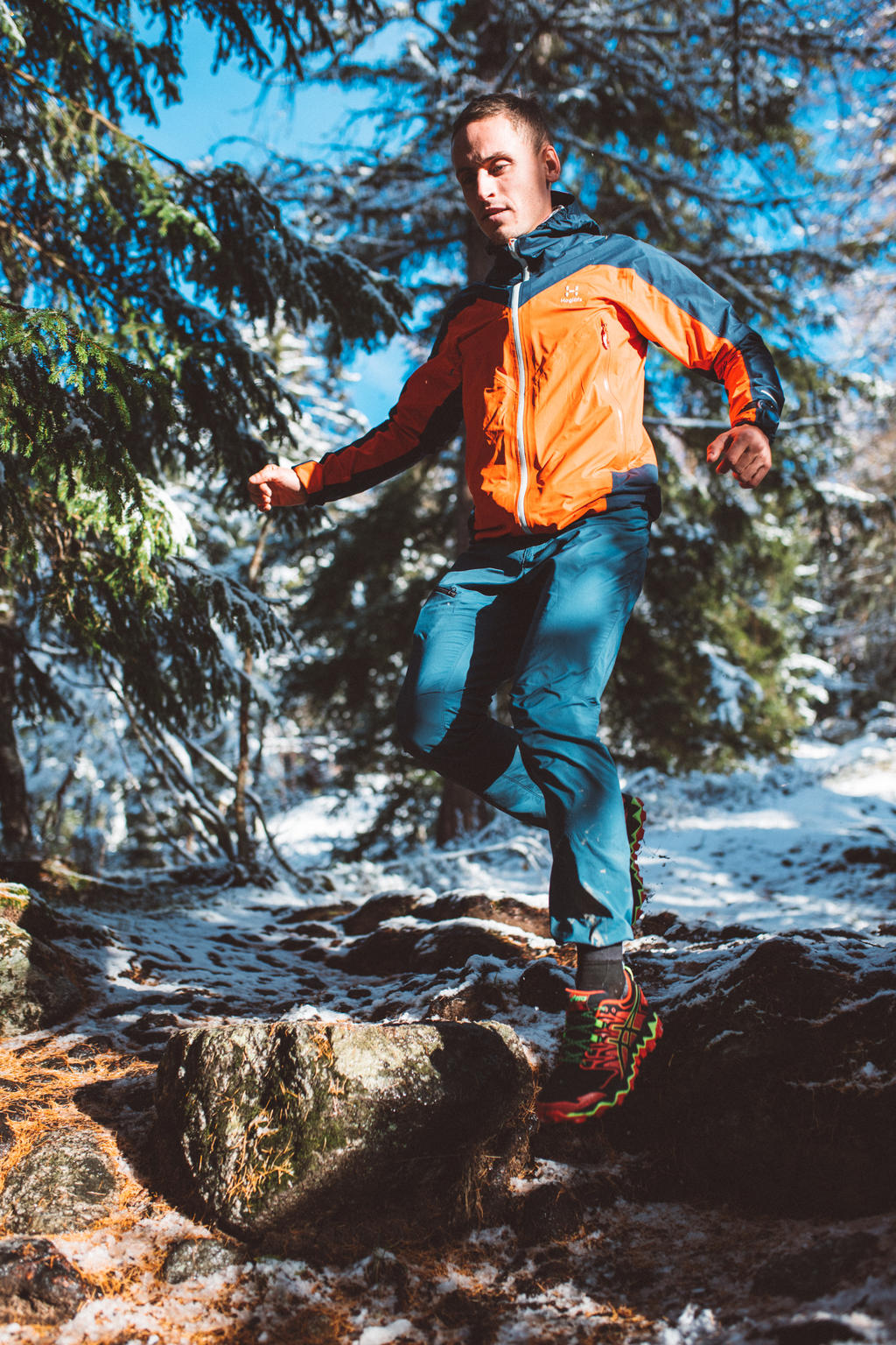 Benoit Girondel dans ses belles Asics Trabuco 7