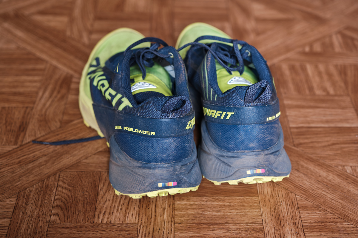 Dynafit Ultra 100 jaune et bleue