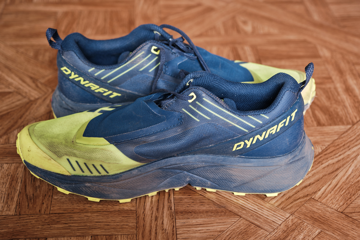 Dynafit Ultra 100 jaune et bleue