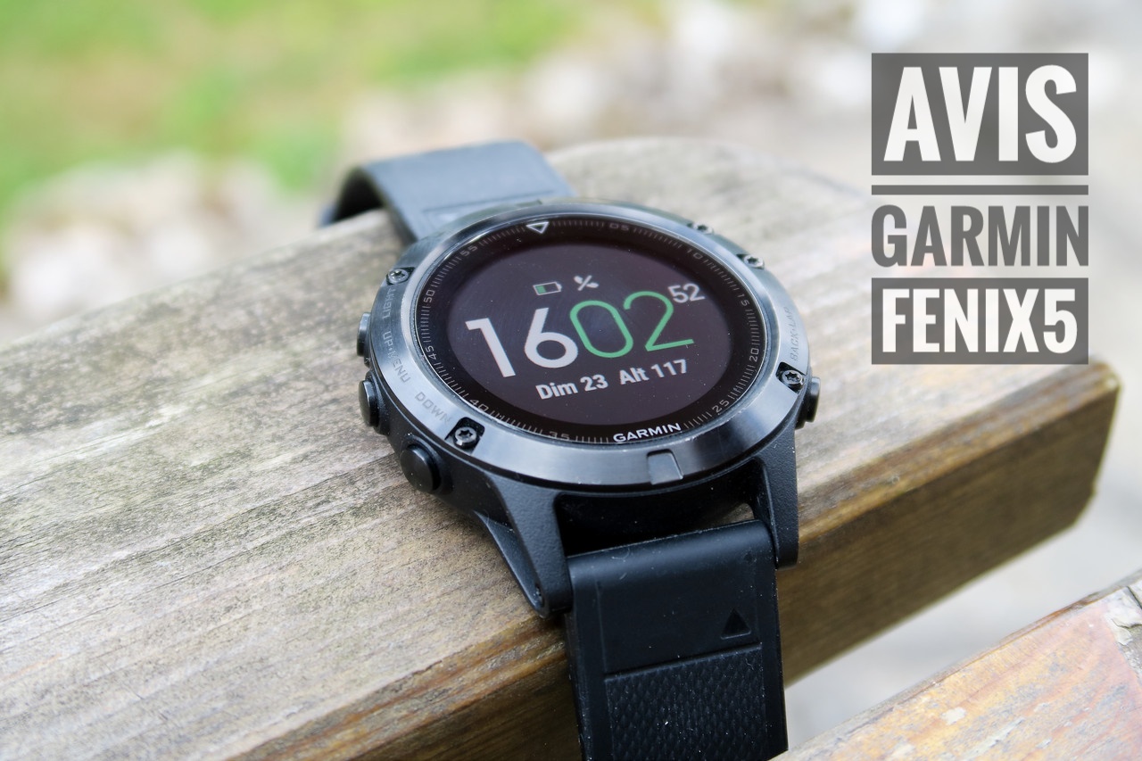 Garmin Fenix 5 modèles: 5, et 5X