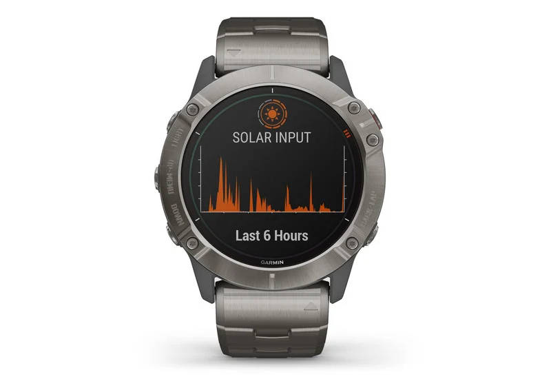 Garmin Fenix 6 Pro Solar Titane