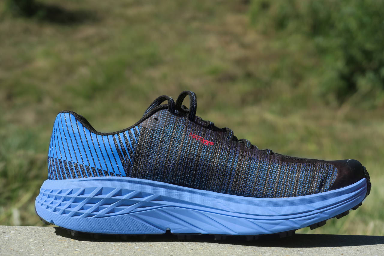 Les hoka EVO Speedgoat en bleu!