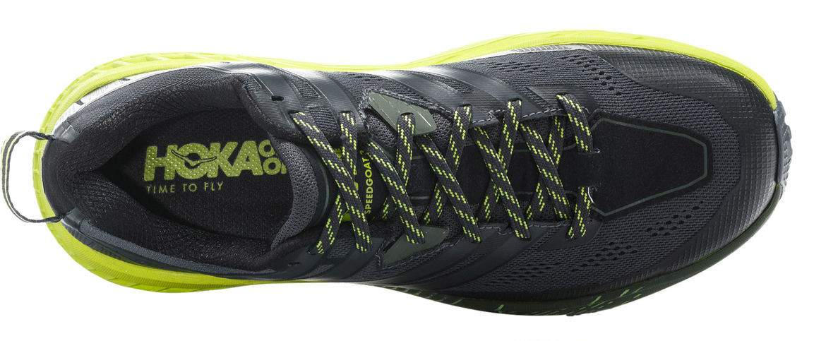 Vue du dessus de la tige de la SpeedGoat 3, très peu de différentes avec le modèle antérieur.