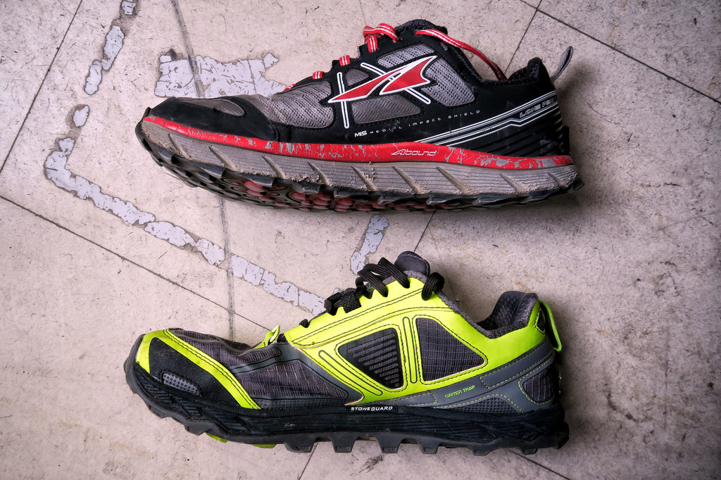 Comparatif LonePeak 3 et 4 - coté