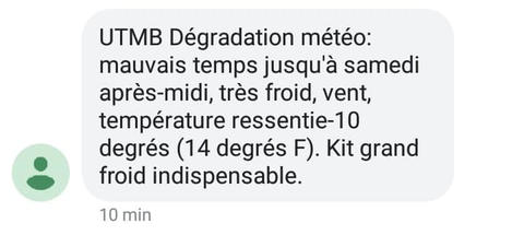 Kit Grand Froid UTMB!