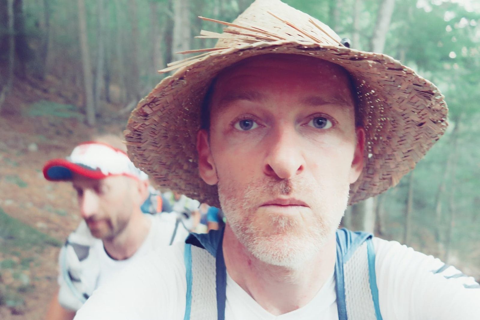 Le début de la montée vers la piste de bobsleigh