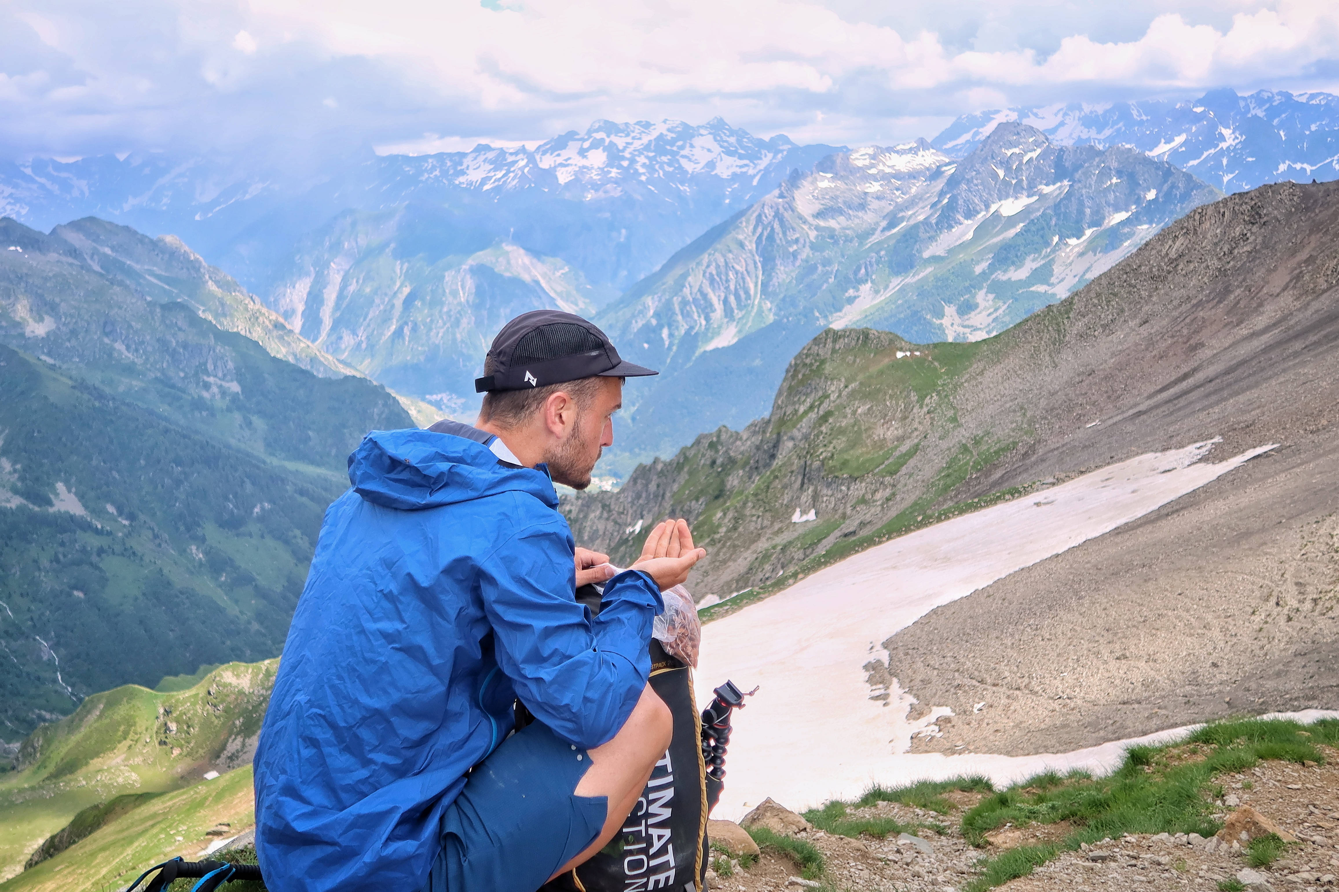 Pause au col de Vaurze