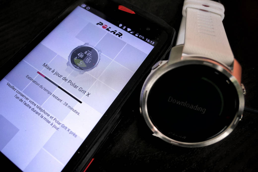 Polar Grit X firmware update