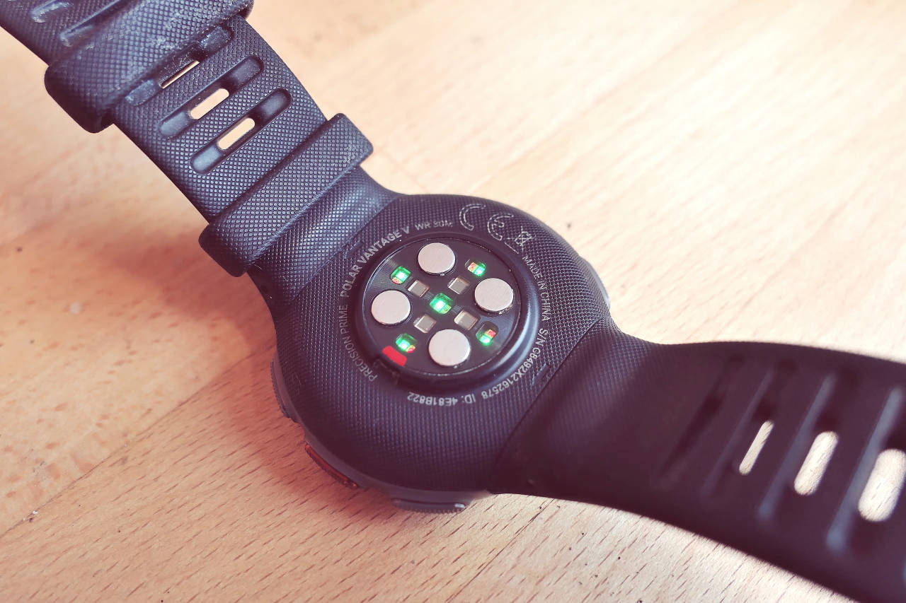 Le cardio Test de la Polar Vantage V