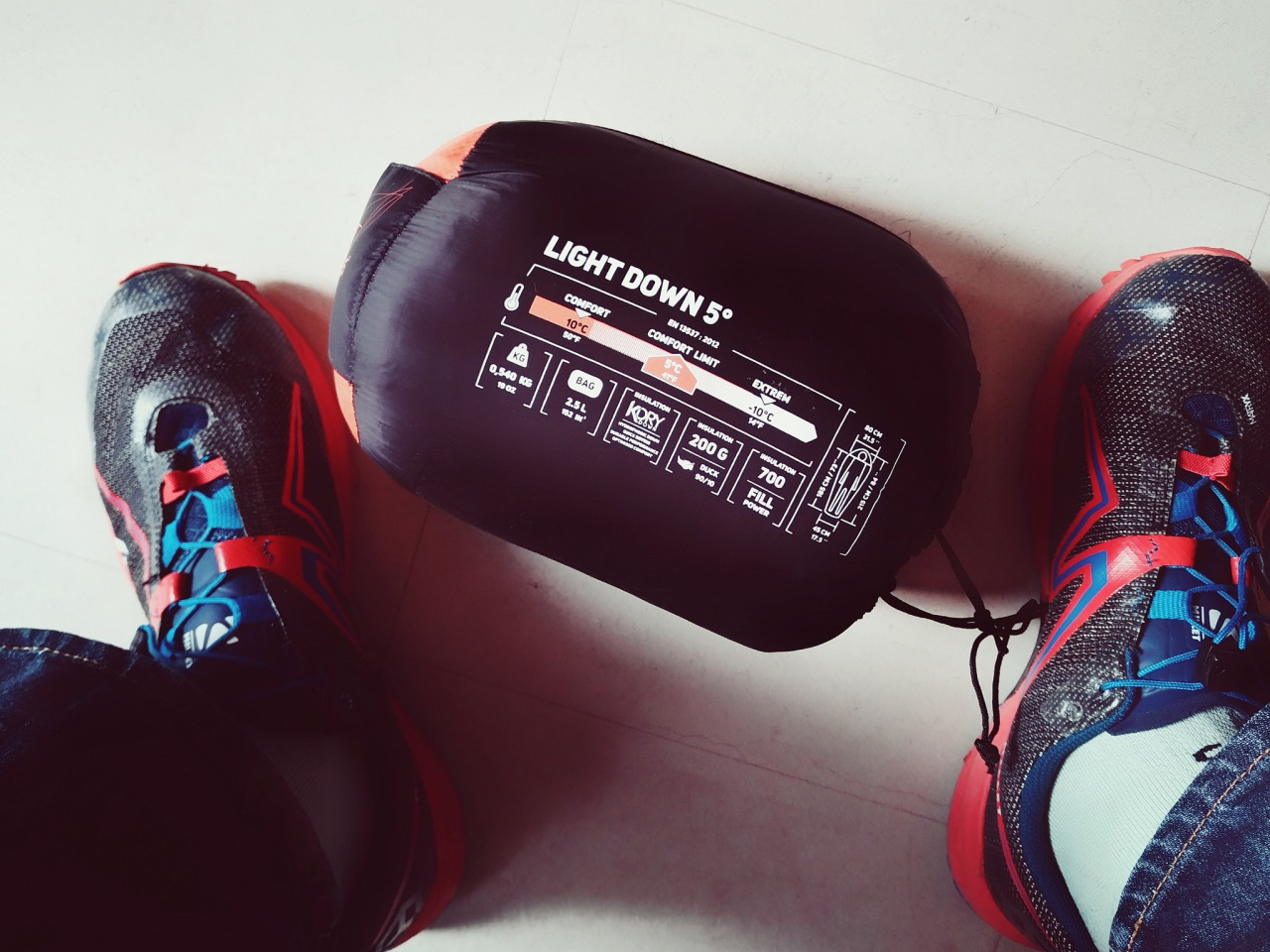 Sac de couchage pour le MDS