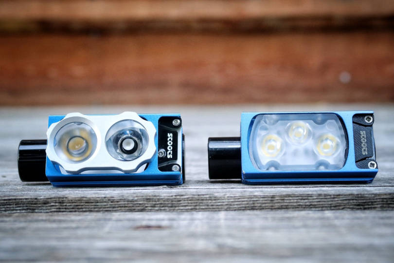 La Stoots Opalo 2 à gauche et la Kiska 2 à droite