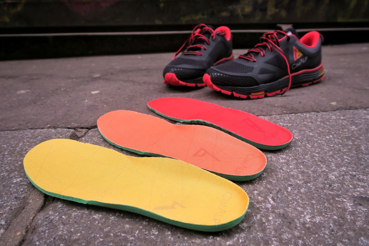 Les 3 semelles qu'on change au choix