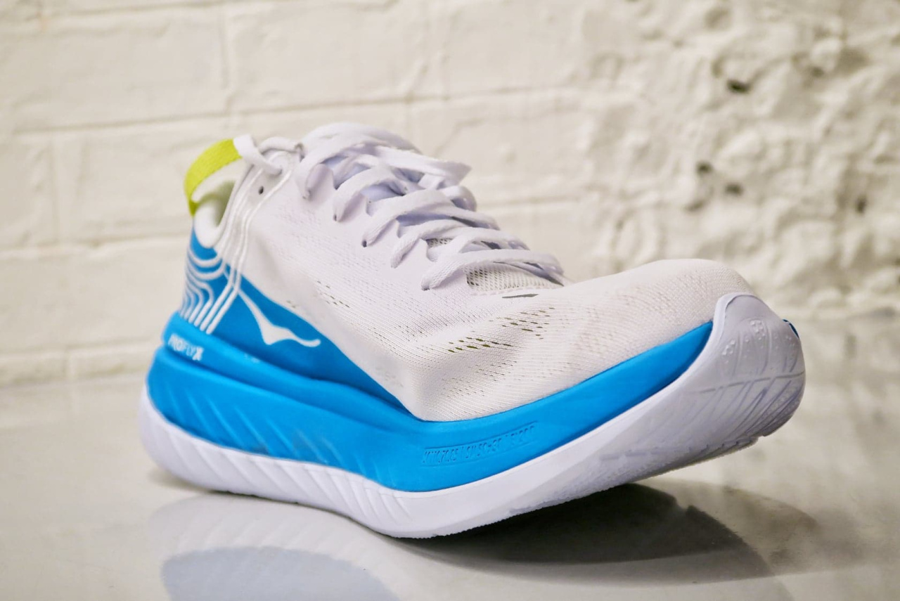 Vu de 3/4 de la chaussure