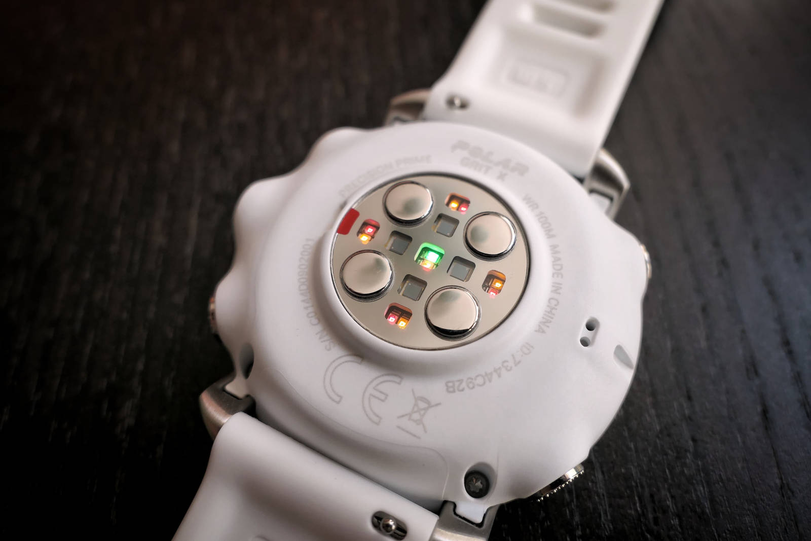 Le capteur cardio au poignet de la Grit X