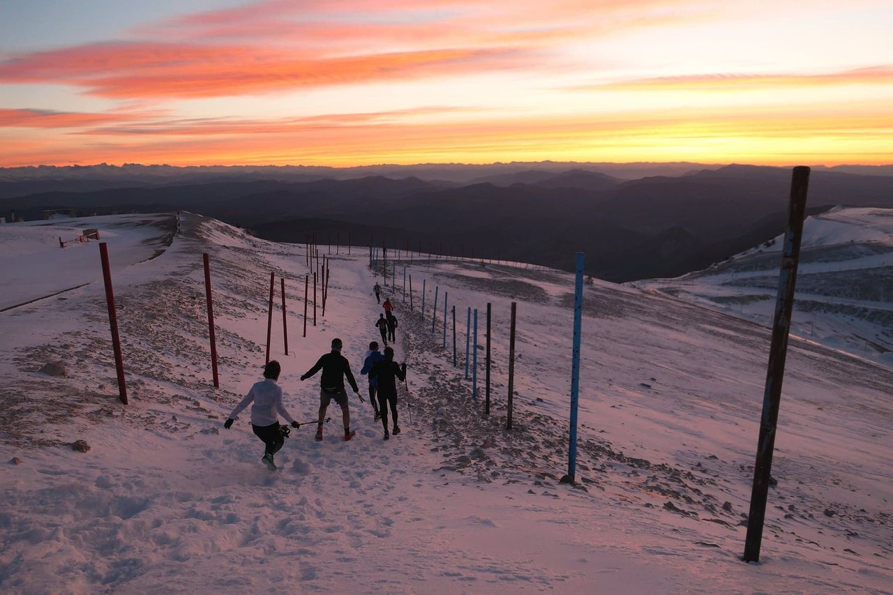 On attaque la descente en direction du col des tempêtes