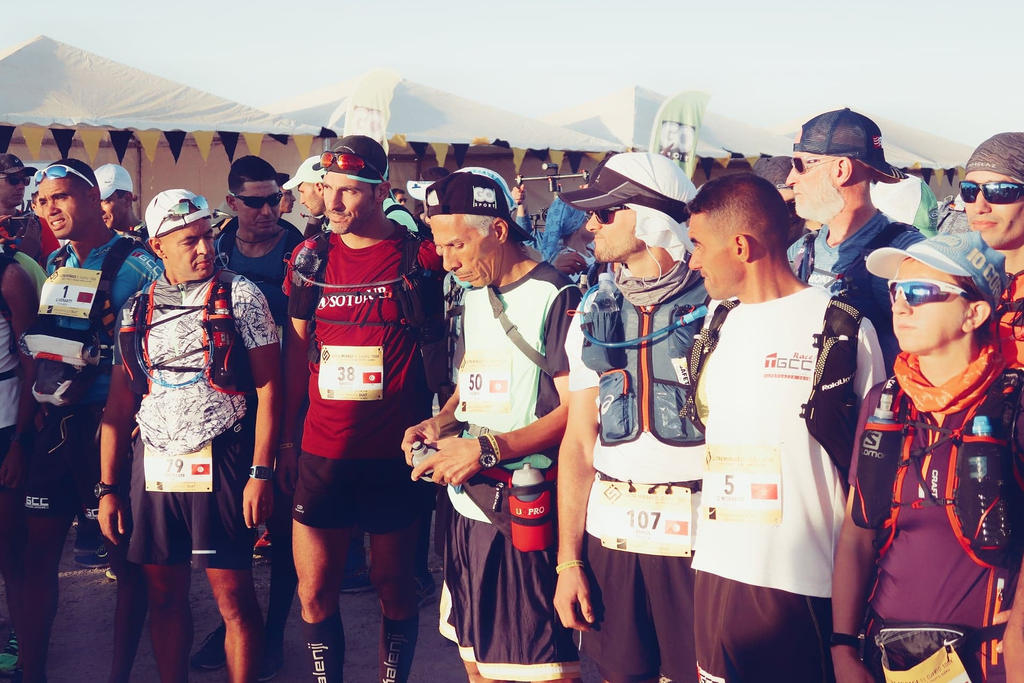 Sur la ligne de départ avec les frères el-Morabity