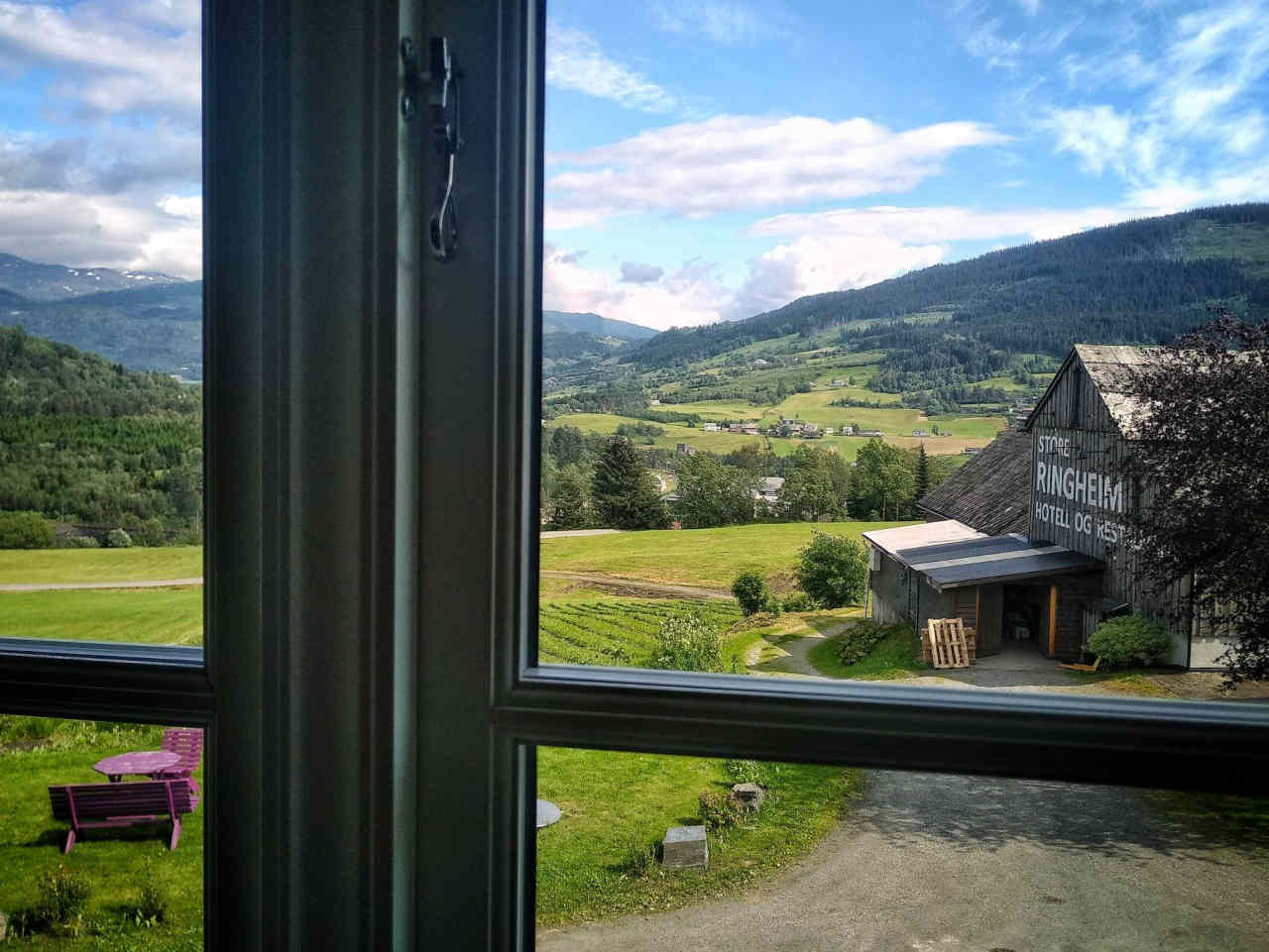 L'hôtel Store Ringheim où je suis logé quelques jours