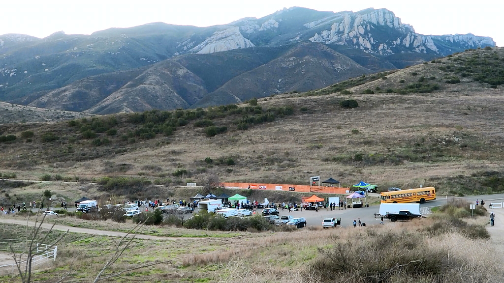 le départ de la Boney Mountain Run