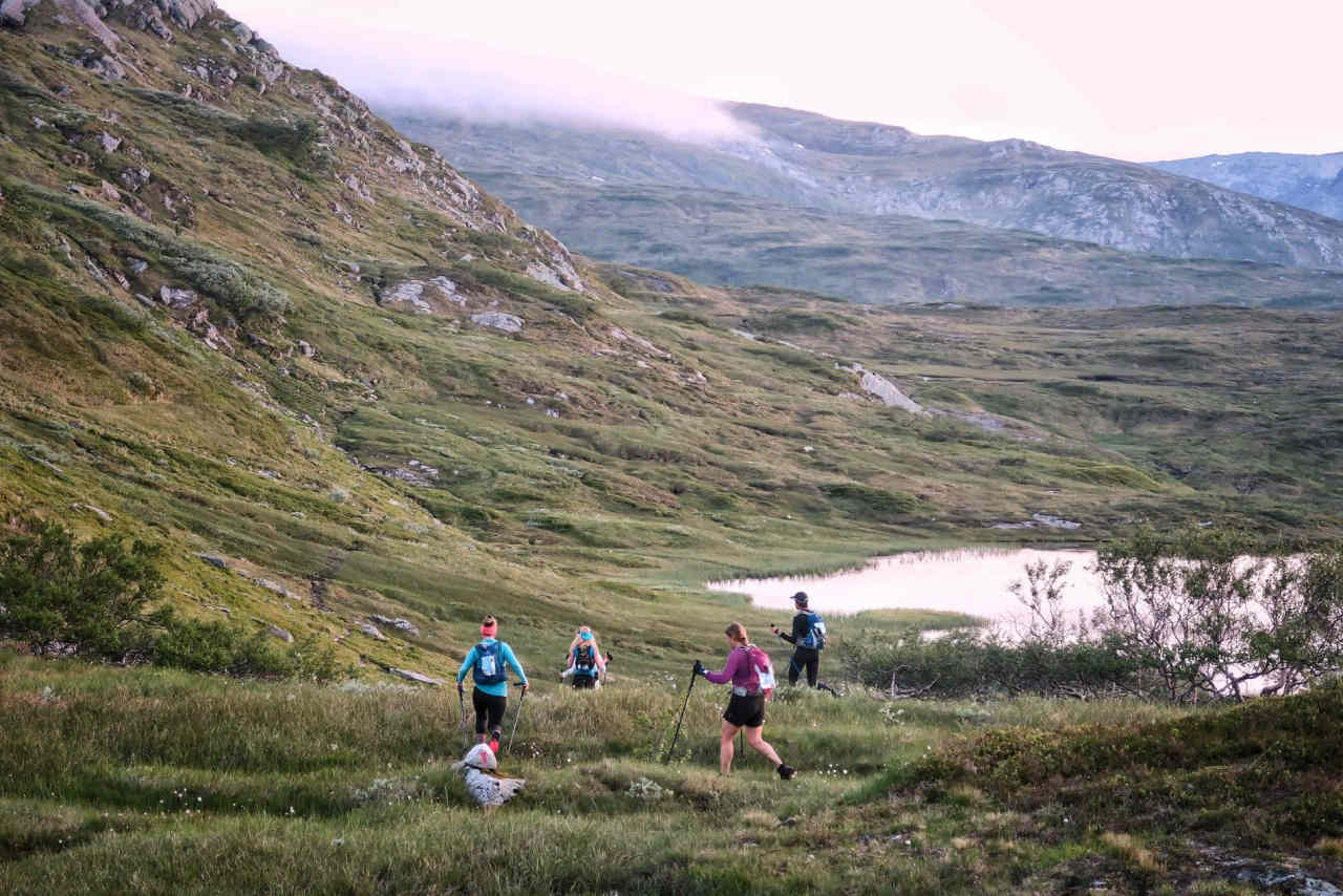Progression sur terrain humide, tourbe et marécages