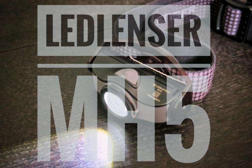 Lampes frontales de running Led Lenser, Lampe frontale LED rechargeable  Outdoor Serie 400 lumens LED LENSER MH5 Noir/Gris