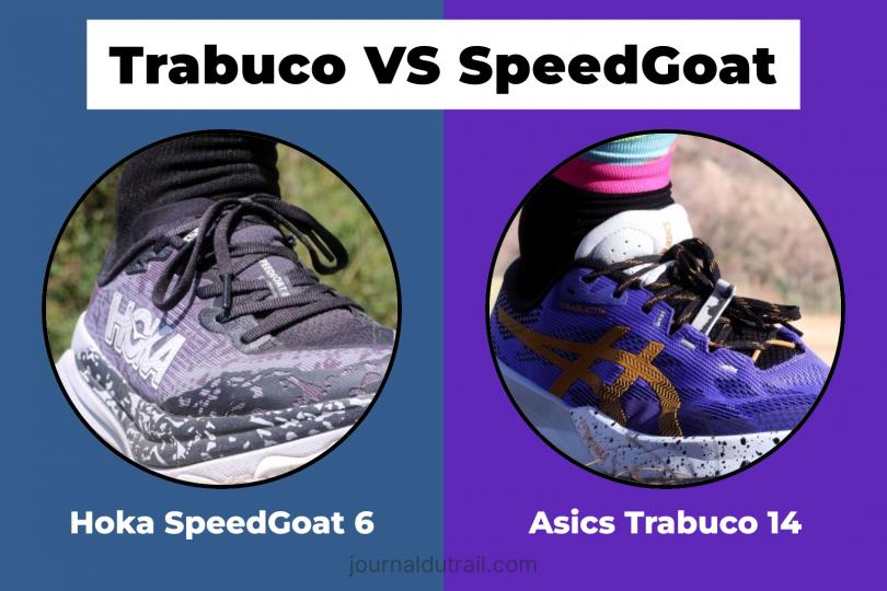Comparatif Asics Trabuco 14 VS Hoka SpeedGoat 6 | Les différences entre la SpeedGoat et la Trabuco, laquelle choisir ?