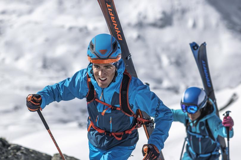 C'est dur le ski de rando!