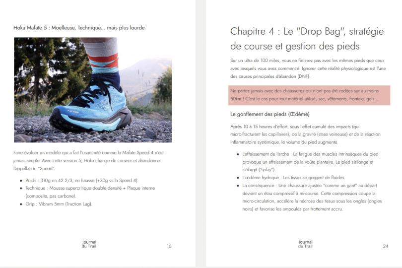 Preview guide expert de la chaussure d'Ultra-Trail