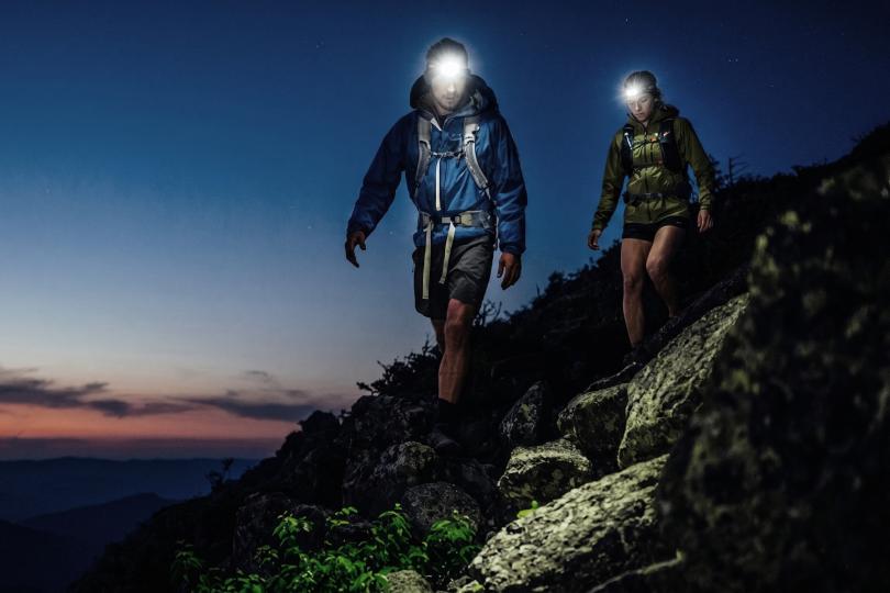 La nuit en montagne avec les frontales