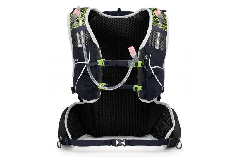 Osprey Duro 15l de face (modèle noir)