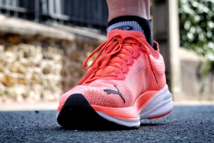 Test des Puma Deviate Nitro - course