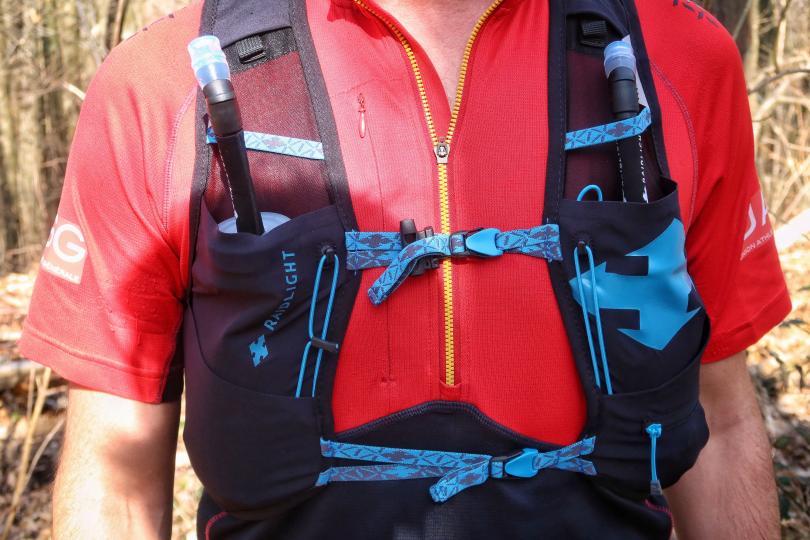 Test du Raidlight Responsiv 6l, l'avant du sac