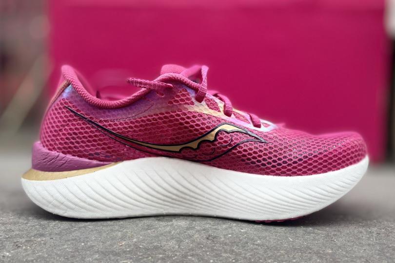 Les Saucony Endorphin Pro 3, profil intérieur