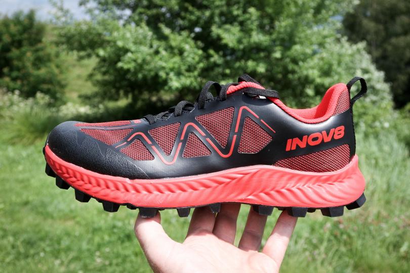 Inov-8 MudTalon avant le test terrain