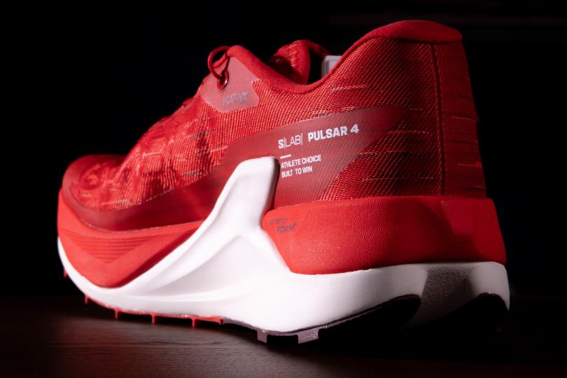 La Salomon S/Lab Pulsar 4, zoom sur le talon