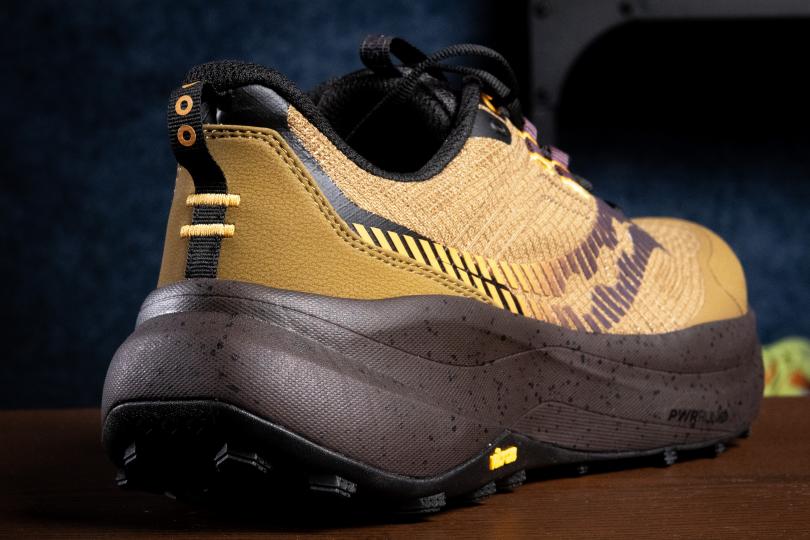 Saucony Xodus Ultra 4, zoom sur le talon