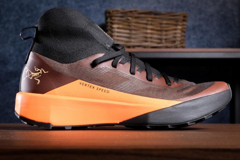 La Arcteryx Vertex Speed, vue de profil