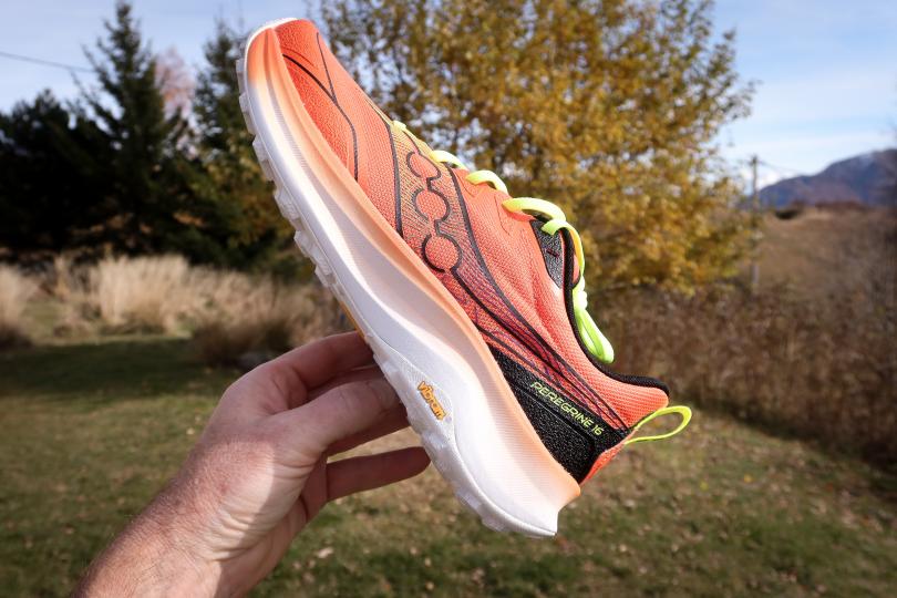Ma Saucony Peregrine 16 avant mon test terrain