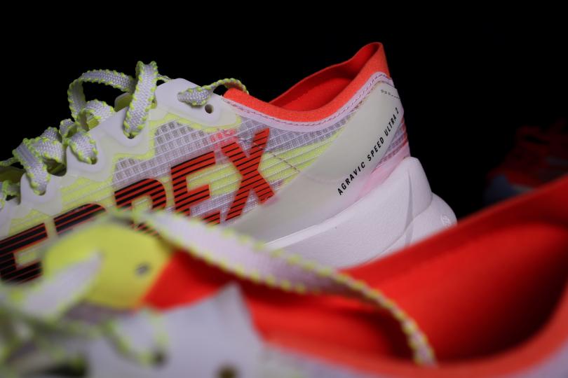 Adidas Terrex Agravic Speed Ultra 2, zoom sur la tige et l'encolure