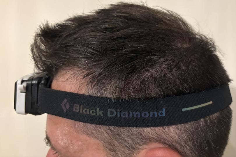 Tenue / test de la frontale Black Diamond Distance LT 1100