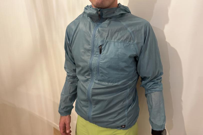 La Black Diamond Distance Wind Shell de face