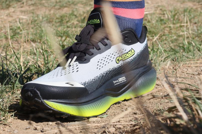 Journal du Trail : Test de la Brooks Cascadia 20, 3/4 avant