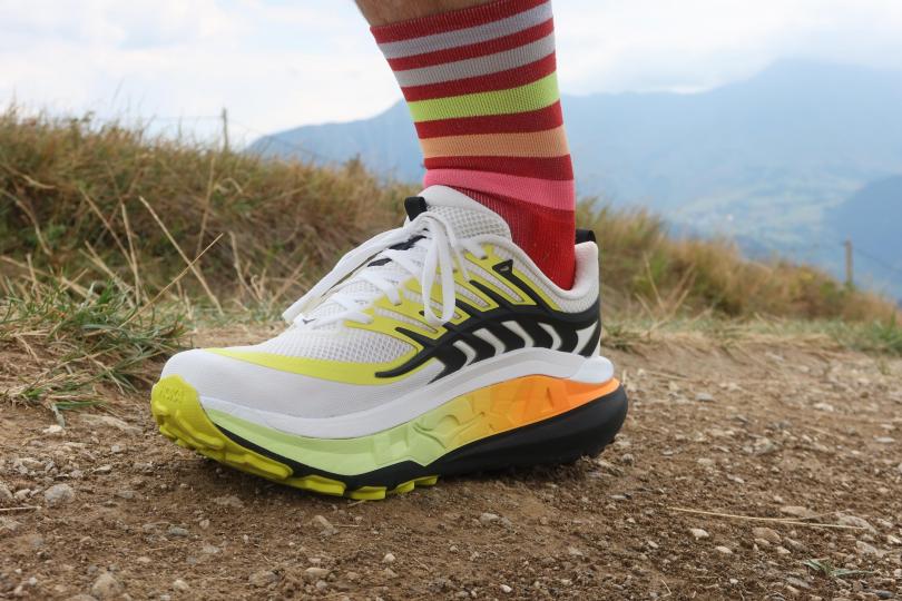 JDT, Test des Hoka Stinson 8, 3/4 avant