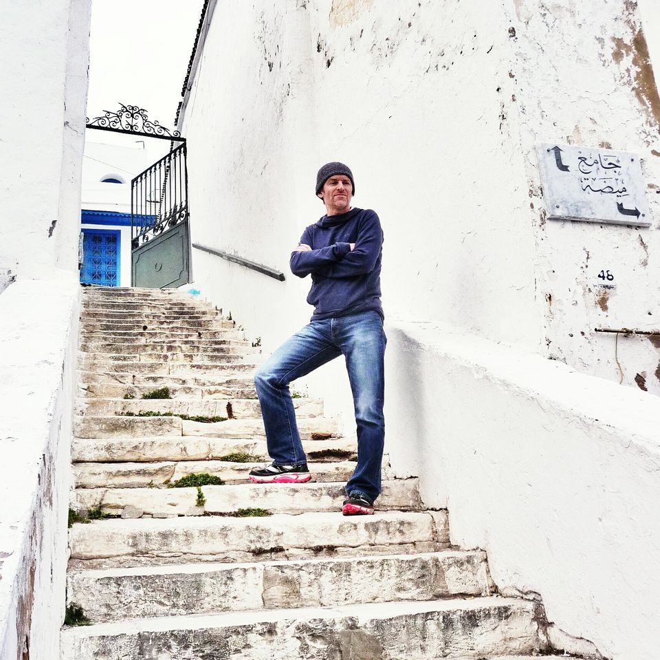 Autoportrait à Sidi Bou Saïd