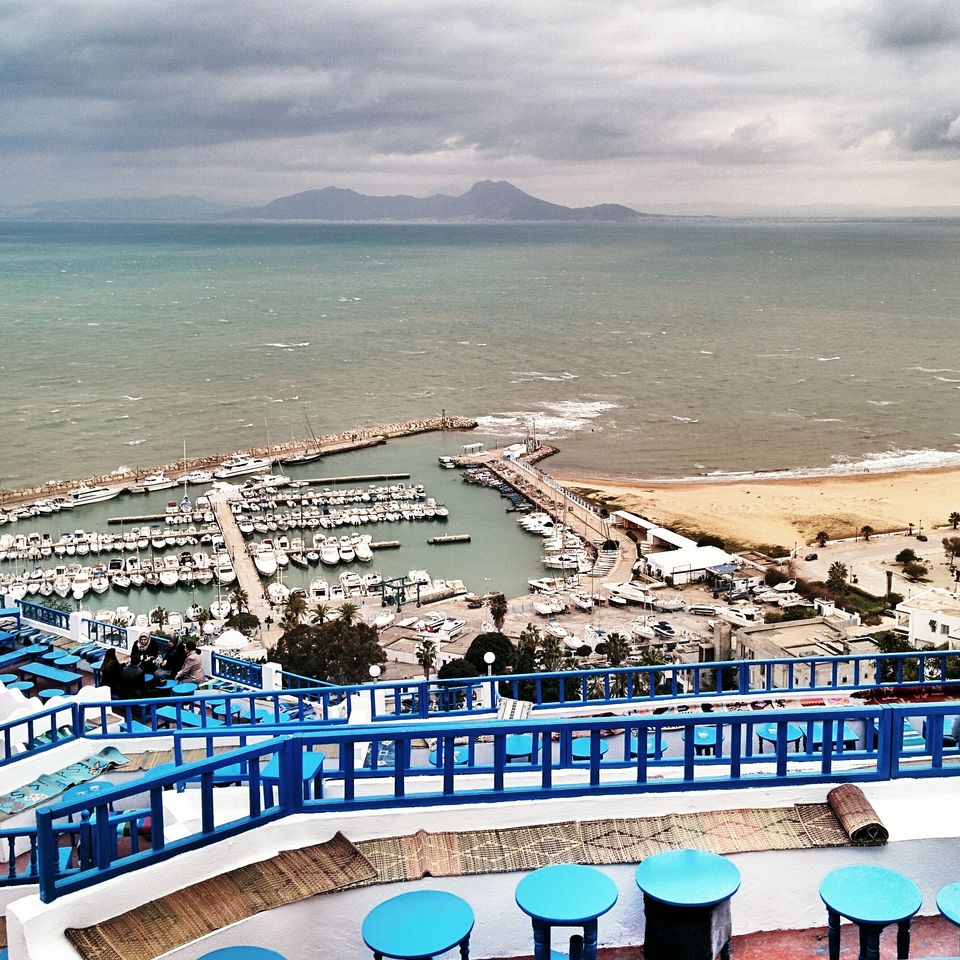 Vue sur le Cap Bon depuis Sidi Bou Saïd